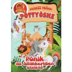 Pöttyöske – Pónik az állatkertben színező