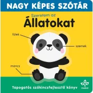   Szeretem az állatokat! – Tapogatós szókincsfejlesztő könyv
