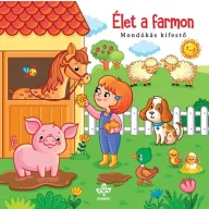 Élet a farmon – Mondókás kifestő
