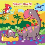 Kalandos Dínóföld – Vidám őskori kifestő