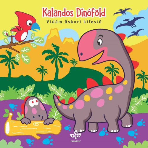 Kalandos Dínóföld – Vidám őskori kifestő