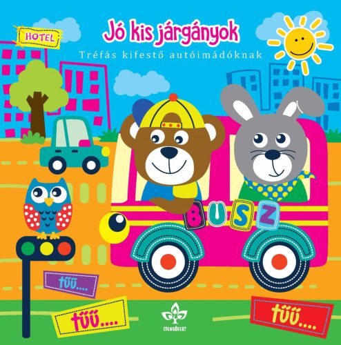Jó kis járgányok – Tréfás kifestő autóimádóknak