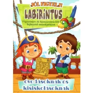   Labirintus – Figyelmet és koncentrációt fejlesztő munkafüzet óvodásoknak és kisiskolásoknak