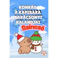 Konrád a kapibara karácsonyi kalandjai színező