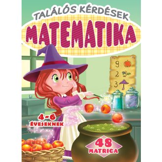   Találós kérdések – Matematika – 4–6 éveseknek – 48 matrica