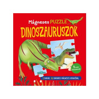 Mágneses puzzle - Dinoszauruszok