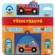 Tűzoltóautó – Fából készült autóval!