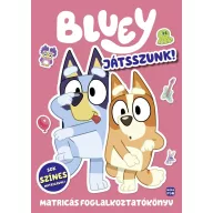 Bluey – Játsszunk együtt! – Sok színes matricával